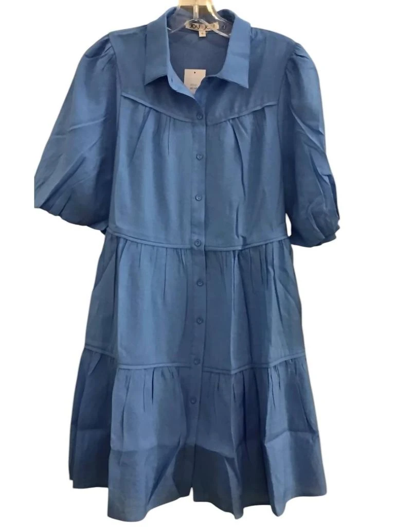 Joy Joy Joy Joy - Button Tiered Dress 1