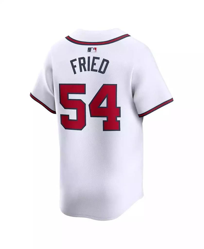 NIKE Men's Max Fried White Atlanta Braves Home Limited Player Jersey 3