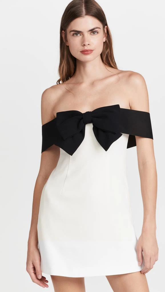 Self Portrait Off Shoulder Bow Dress 1