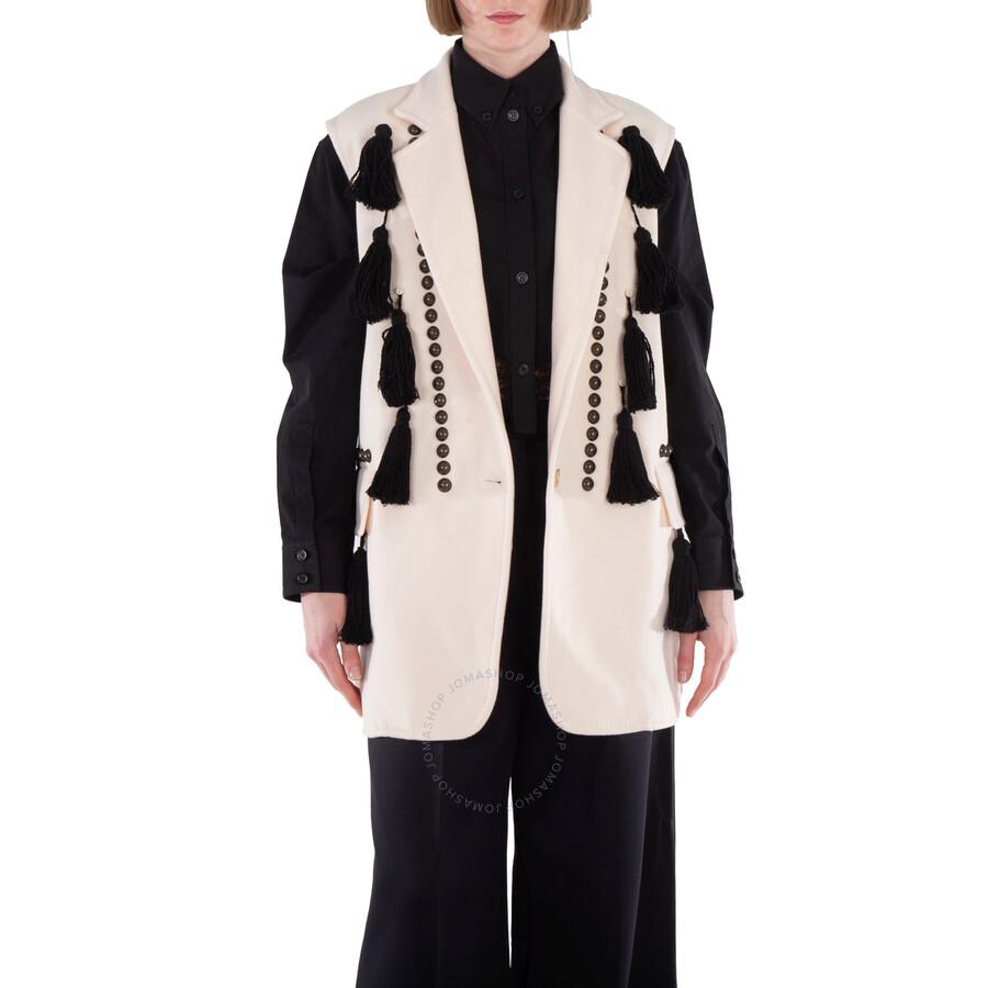 Max Mara LANOSO4 - TEDDY FABRIC VEST CAPE - Gilets - BeyondStyle