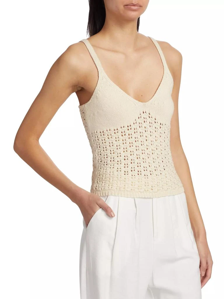 Naadam Cotton Lace Knit Camisole 4