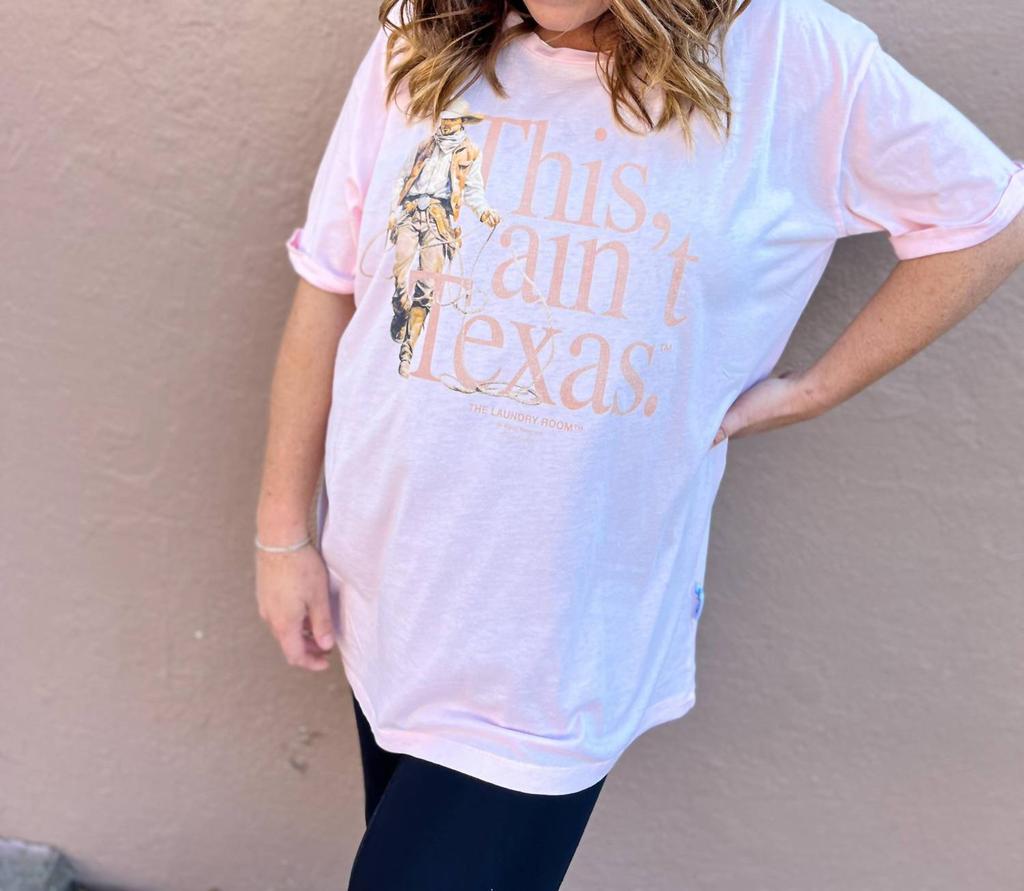The Laundry Room The Laundry Room - This Ain't Texas Roper Oversized Tee