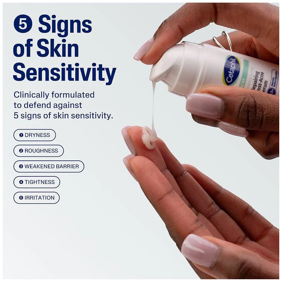 Cetaphil Gentle Clear Repairing Post Acne Serum Unscented 9