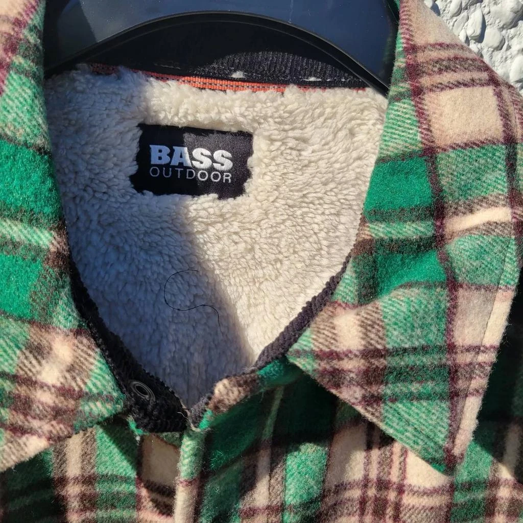 BASS OUTDOOR Men's Insulated Plaid Jacket In Green 4