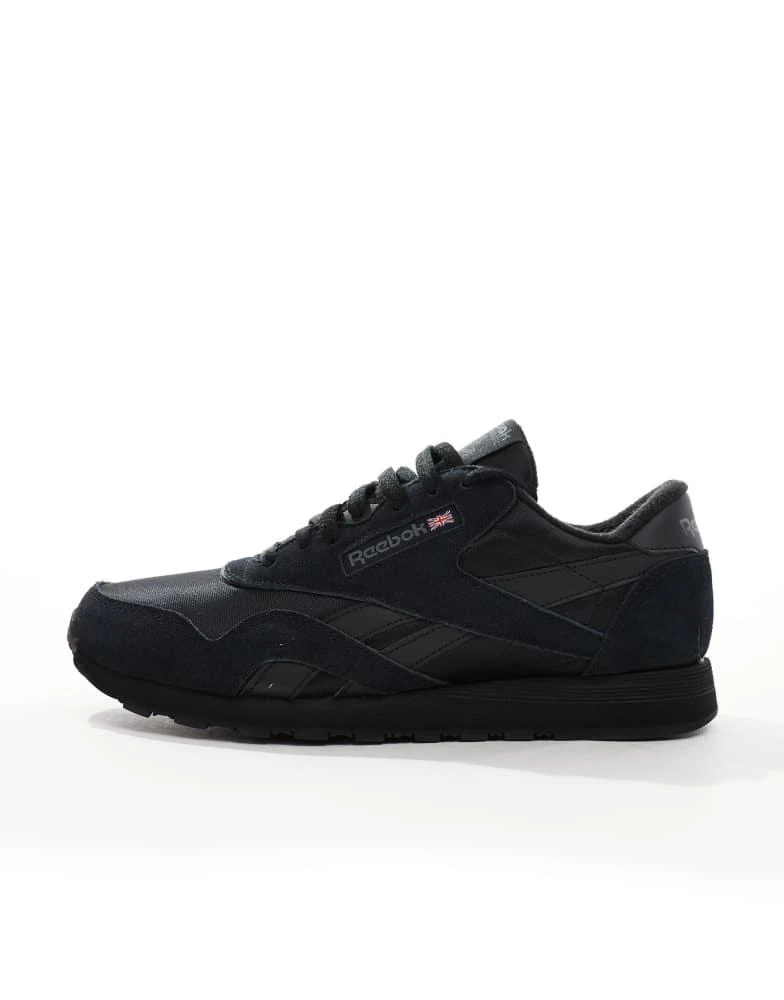 Reebok Reebok Classic Nylon trainers in black 2