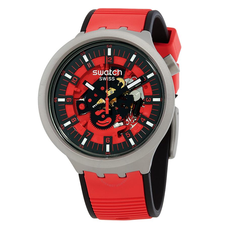 Swatch Big Bold Irony Quartz Unisex Watch SB07S110