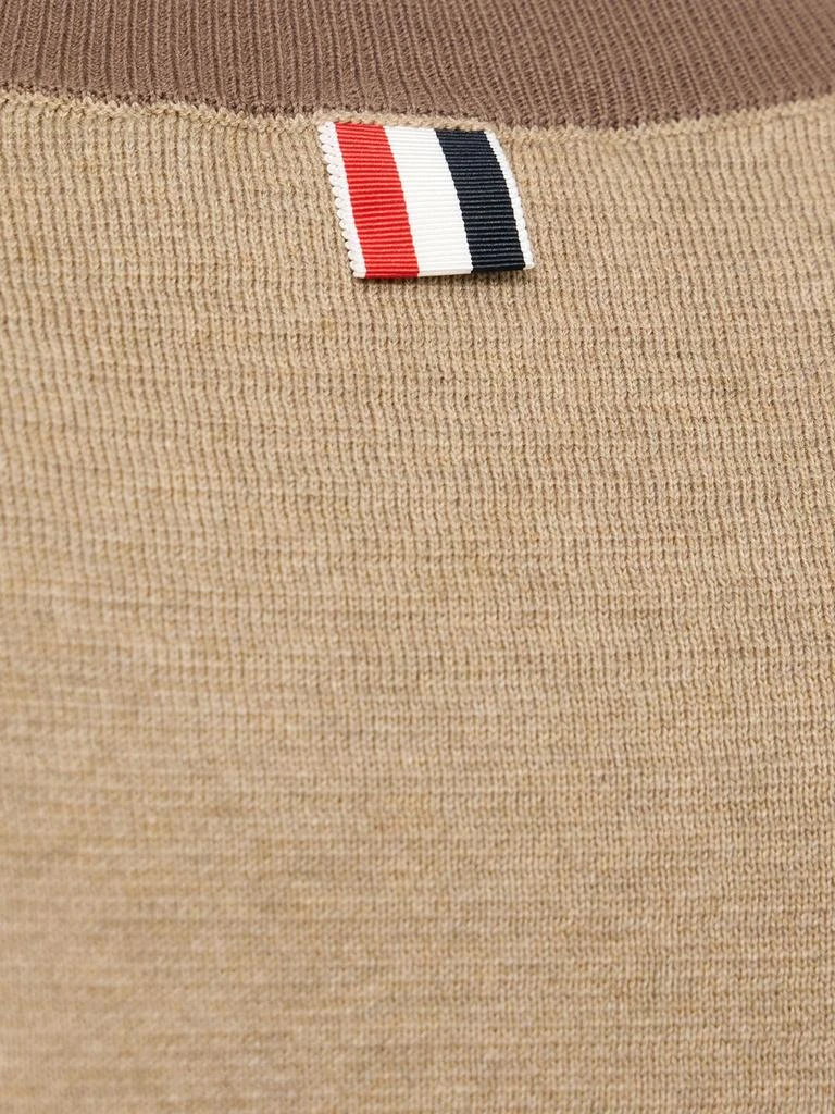 Thom Browne Milano Stitch Cotton Crewneck Sweater 4