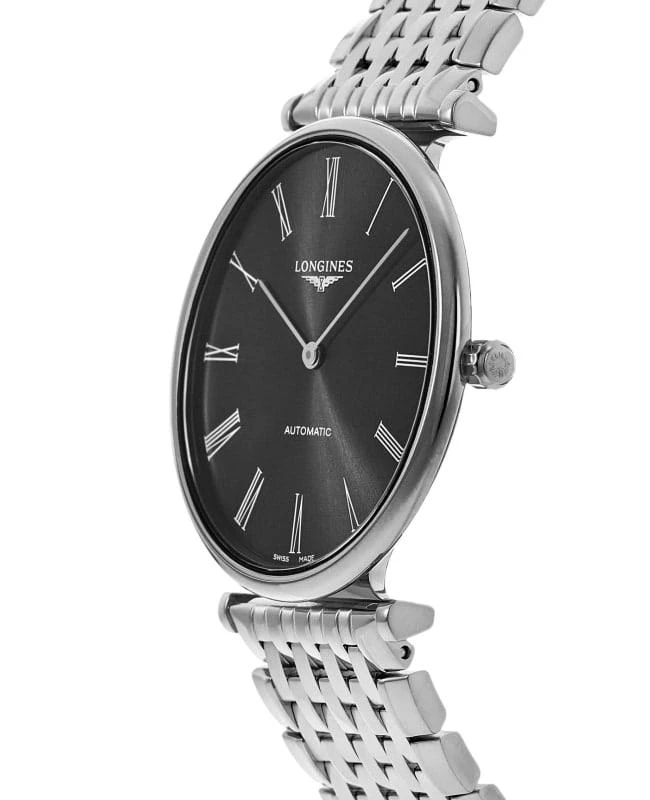 Longines Longines La Grande Classique Automatic Black Roman Dial Steel Unisex Watch L4.918.4.51.6 3