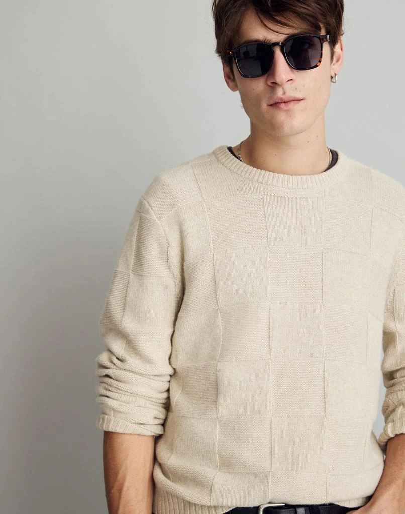 Madewell Checkerboard Sweater 2