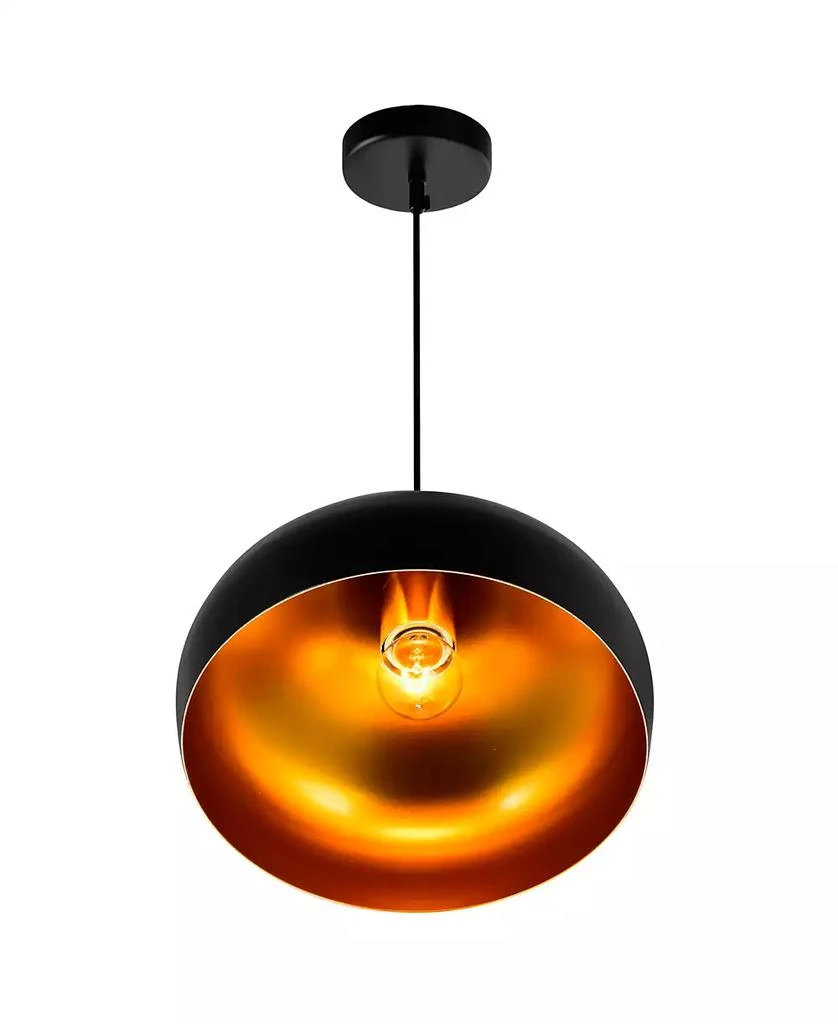 CWI Lighting 13" Metal Dynamic 1 Light Down Pendant 2