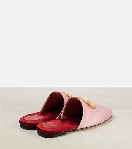 Valentino VLogo Signature satin slides 2