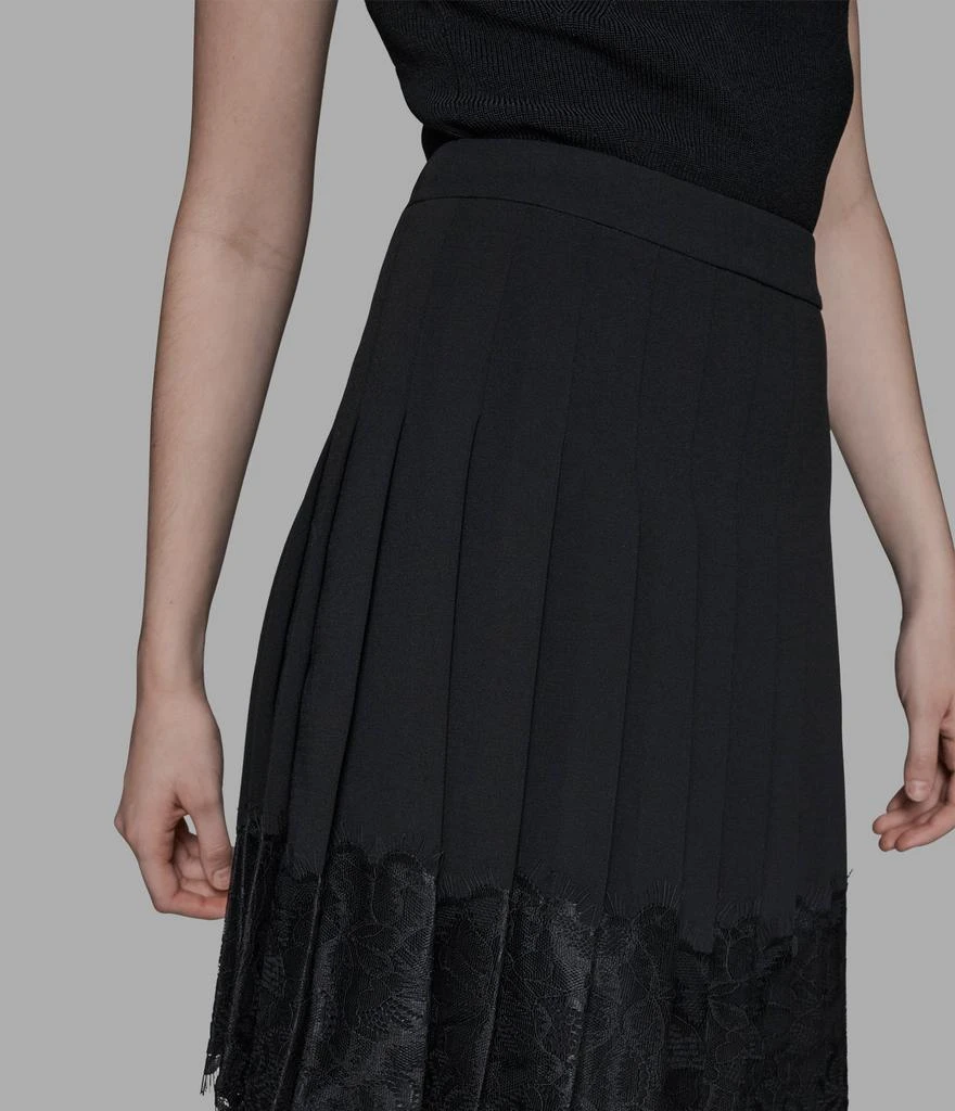 Karl Lagerfeld Paris LACE TRIM MINI SKIRT 4