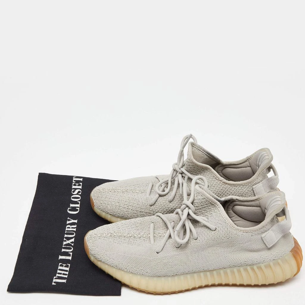 YEEZY Yeezy x Adidas Grey Knit Fabric Boost 350 v2 sesame Sneakers Size 44 2/3  9
