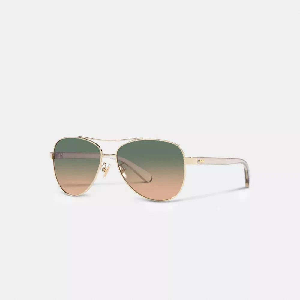 Coach Horse And Carriage Pilot Sunglasses 1