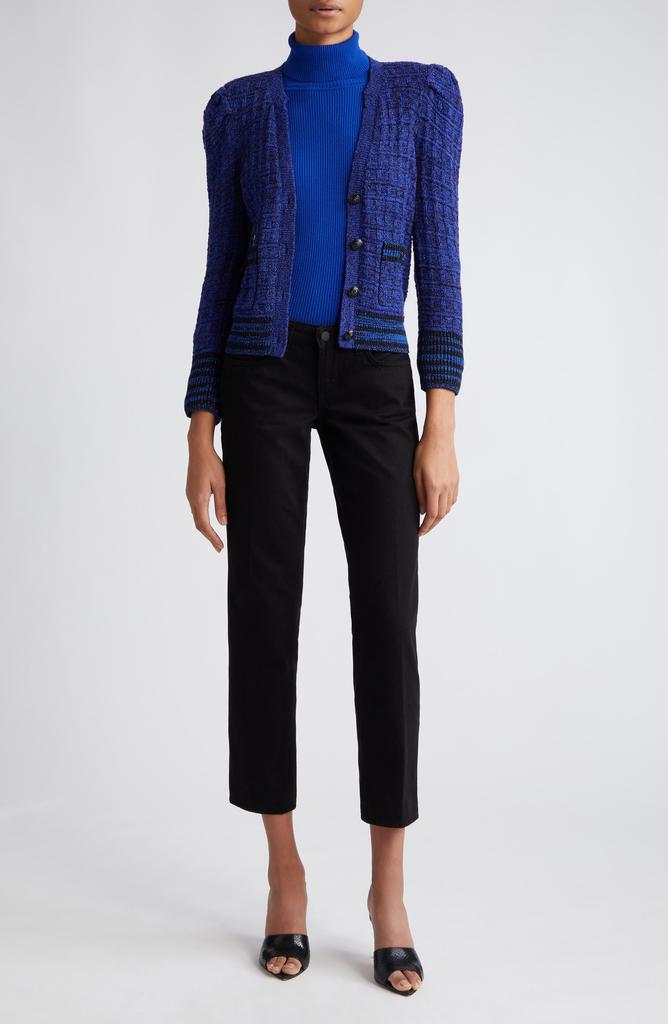 L'Agence Nevia Low Rise Slouch Straight Leg Jeans