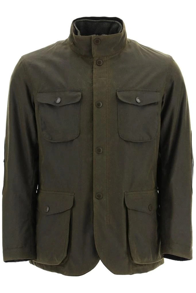 Barbour Barbour Ogston High-Neck Waxed Jacket 1