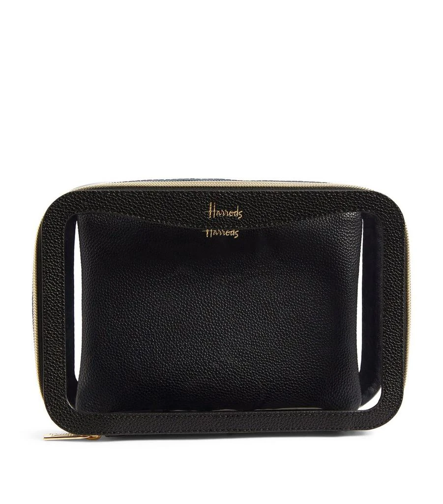 Harrods Transparent Oxford Cosmetic Bag 1