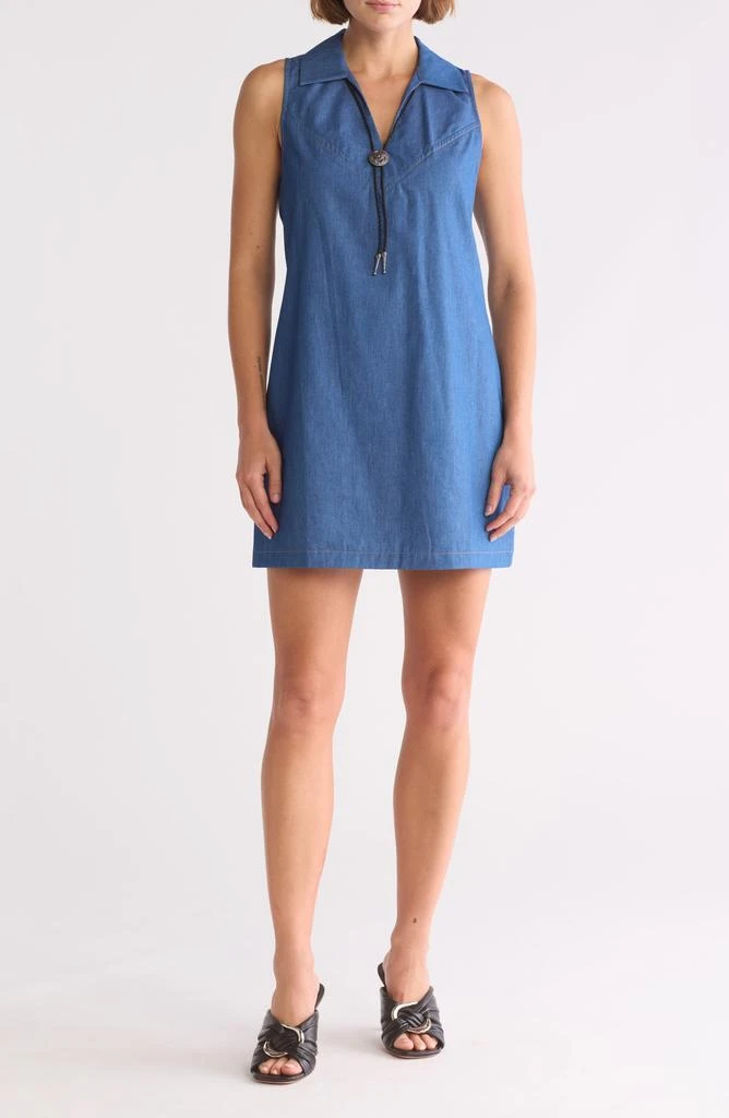 19 Cooper Chambray Sleeveless Dress 1