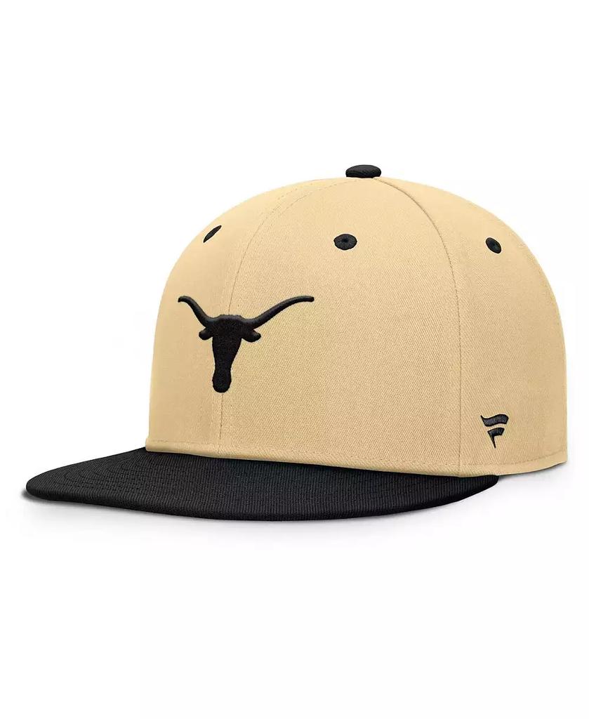 Fanatics Men's Gold/Black Texas Longhorns Balance Fitted Hat