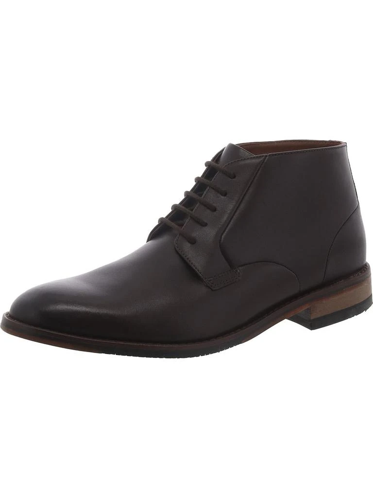 Bostonian Treymore Mid Mens Leather Lace-Up Derby Shoes 1