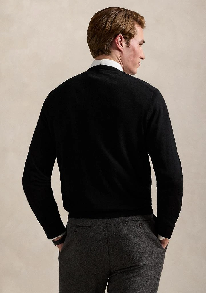 Ralph Lauren Washable Wool V-Neck Sweater 2