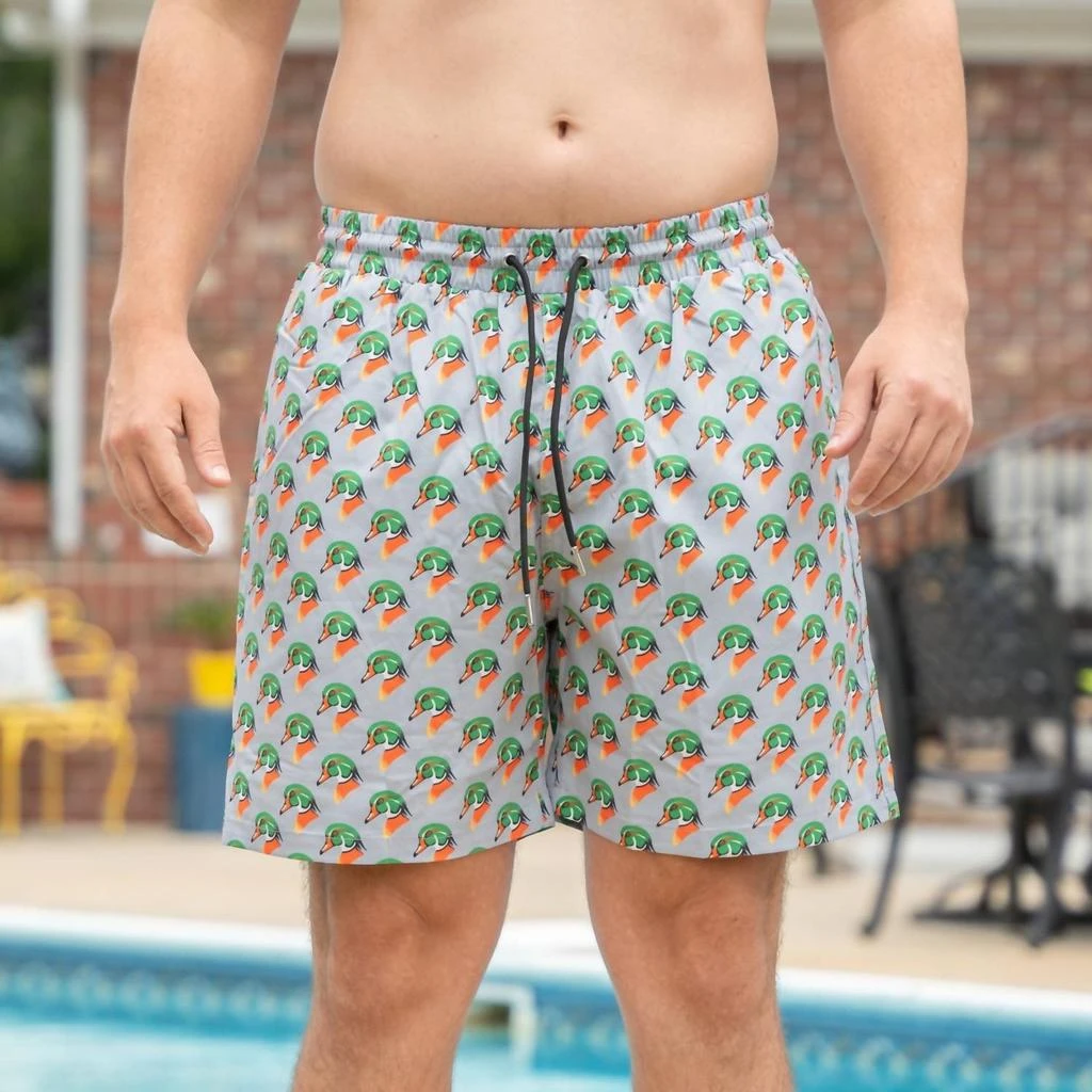Old South Apparel Old South Apparel - Wood Duck Head Lined Swim Trunks 1