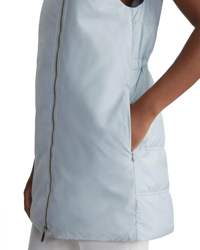 Lafayette 148 New York Asymmetric Zip Vest 3