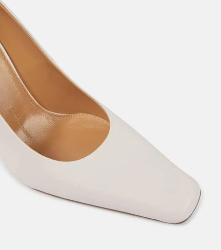JW Anderson Logo leather pumps 6