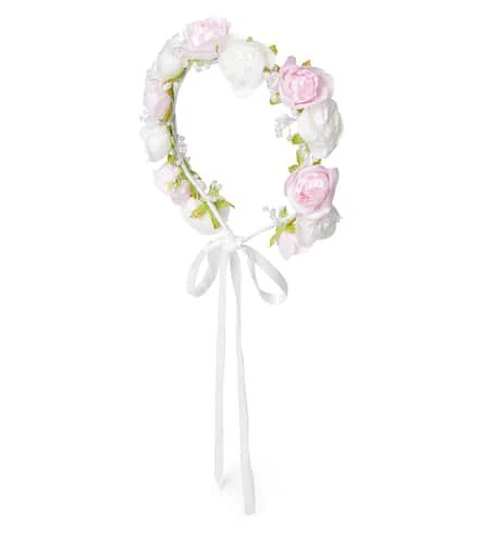 MONNALISA Floral-appliqué headband