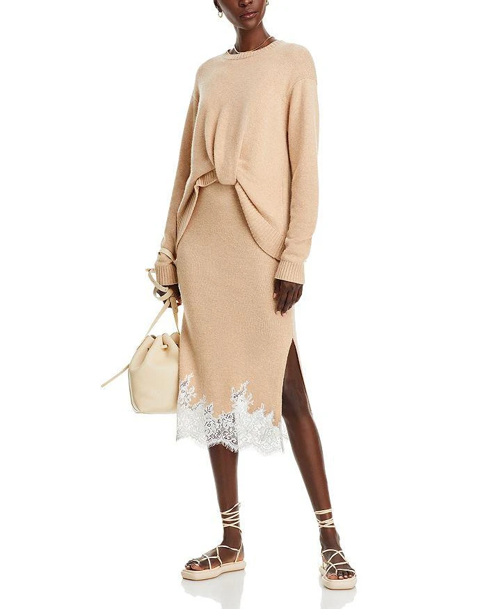 3.1 Phillip Lim Long Sleeve Draped Knit Dress 3