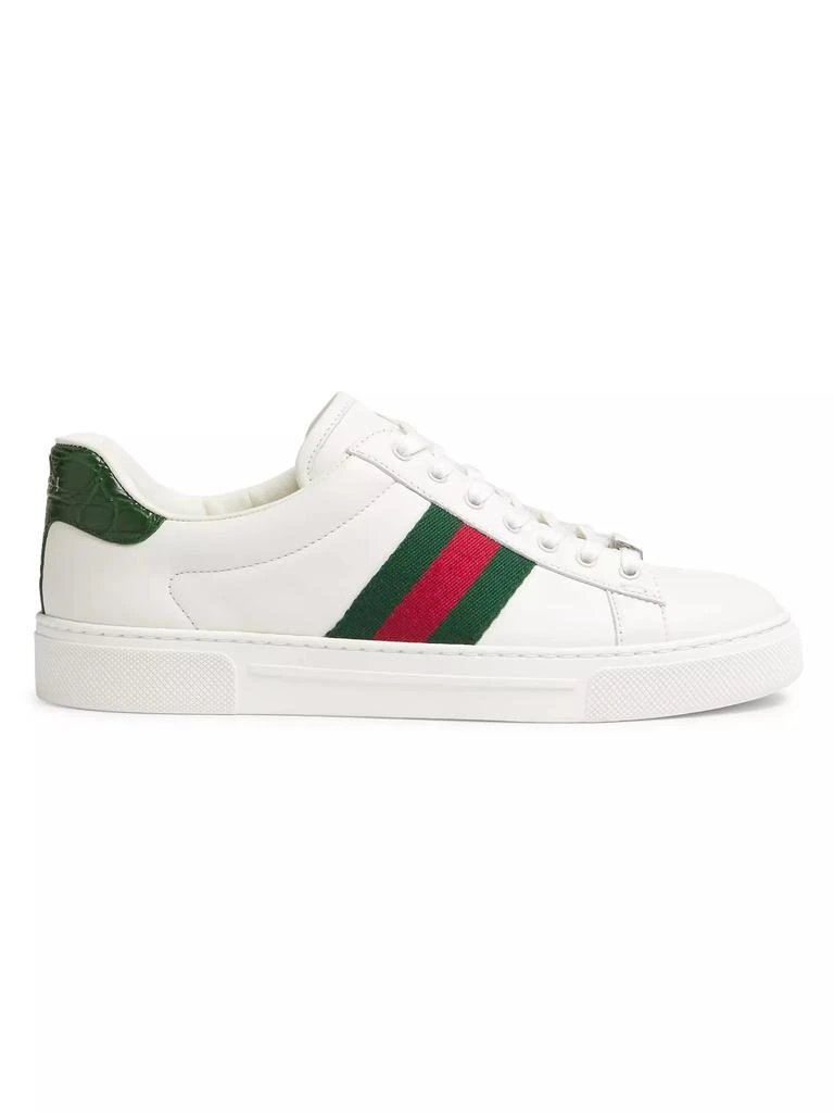 Gucci MAC80 Leather Low-Top Sneakers 1