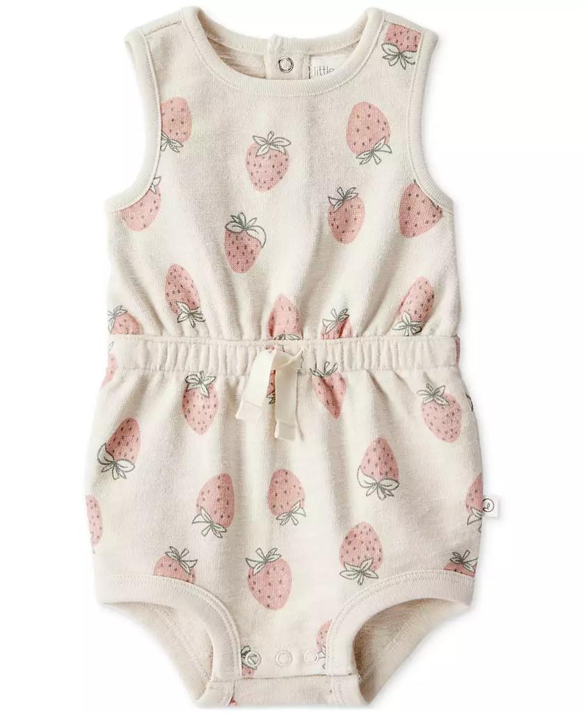 Carter's Baby Girls Organic Cotton Strawberry Romper