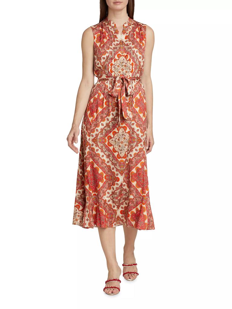 Elie Tahari The Phoebe Stretch Silk Dress