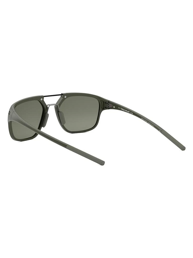 TAG Heuer Line 56MM Square Sunglasses 4