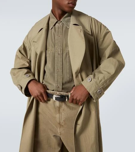 Lemaire Tibetan cotton-blend trench coat 5