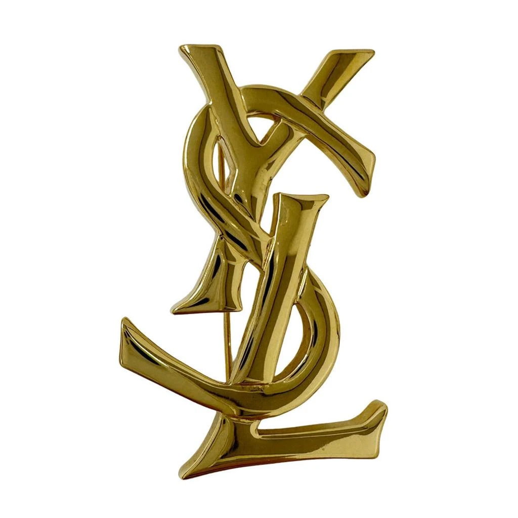 Yves Saint Laurent Plating Brooch (Pre-Owned)