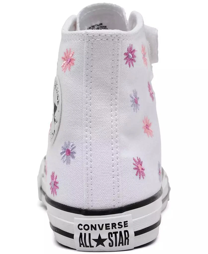 Converse Little Girls Chuck Taylor All Star Florals High Top Casual Sneakers from Finish Line 4