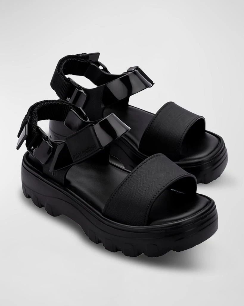 Melissa Girl
s Kick Off Platform Sandals, Baby/Toddler/Kids 2