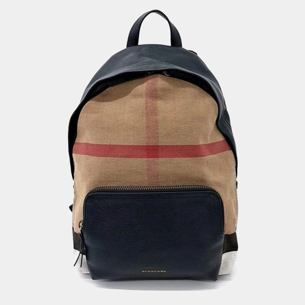 Burberry Burberry House Check Canvas and Leather Medium  display picture 1