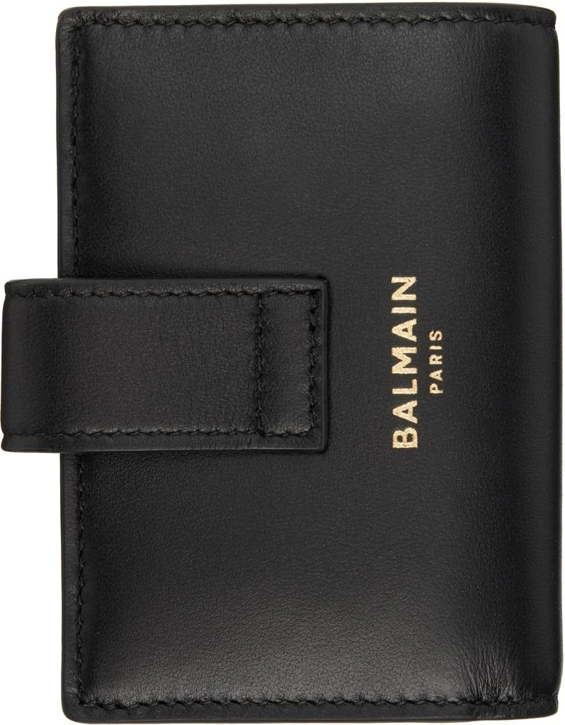 Balmain Black Pulse Leather Wallet 2