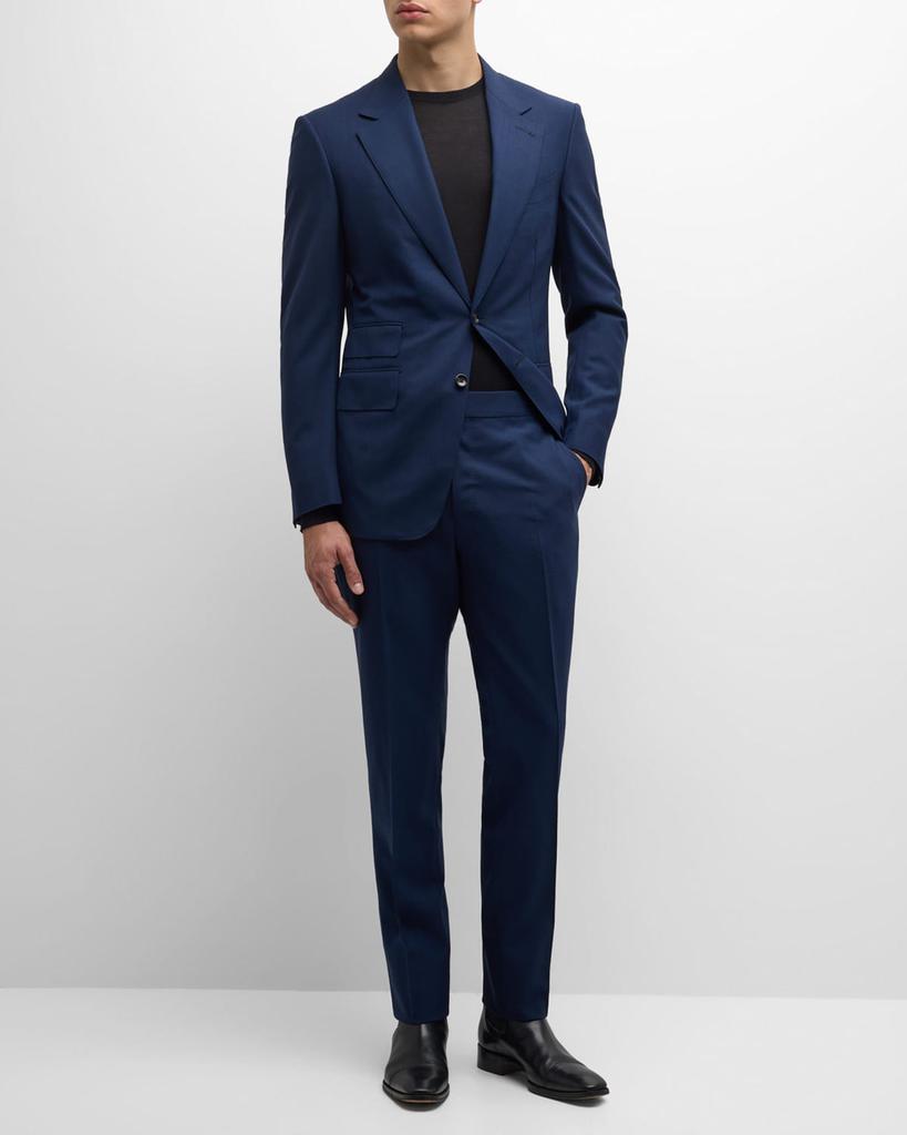 TOM FORD Men's Shelton Mouline Check Suit
