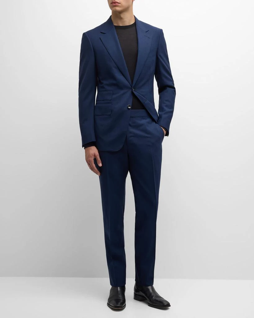 Tom Ford Men's Shelton Mouline Check Suit 1