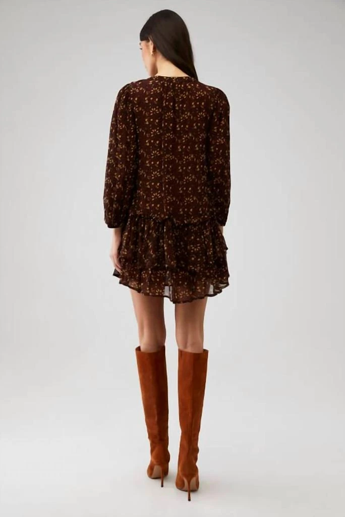 Cleobella Jaslynn Mini Dress In Zadia Block Print 2