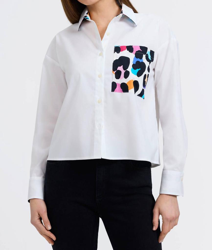 FOXCROFT Foxcroft - Marina Long Sleeve Shirt