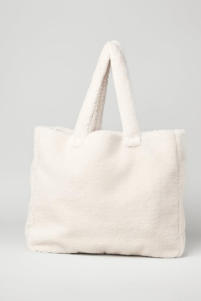 Alo Yoga Foxy Sherpa Tote - Ivory