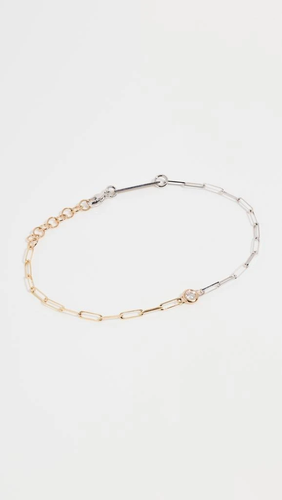 Zoe Chicco 14k Gold Paperclip Chain Bracelet 3