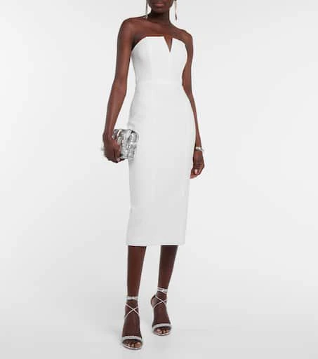 VERONICA BEARD Nabi strapless midi dress 2
