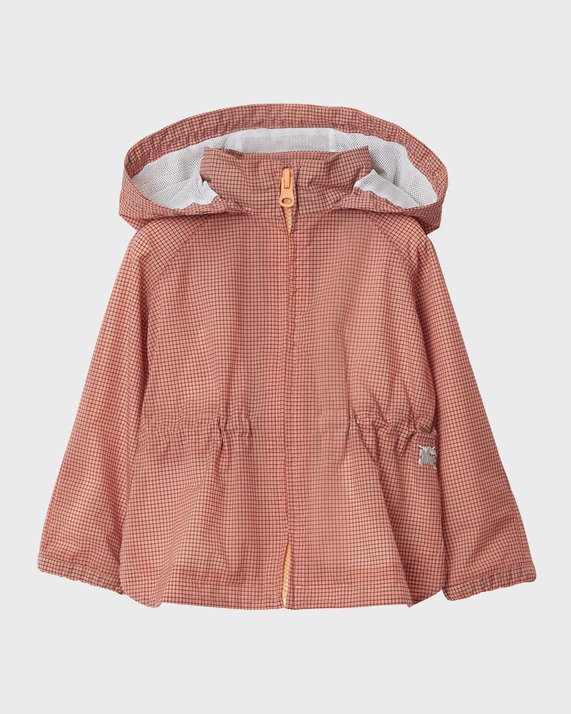 Burberry Girl's Dhalia Hooded Nylon Wind-Resistant Jacket, Size 12M-2