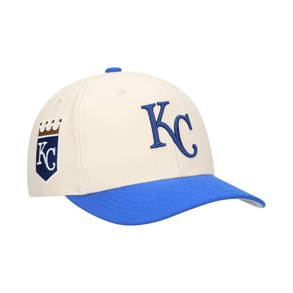 Mitchell & Ness Men's Cream Kansas City Royals Pro Crown Adjustable Hat