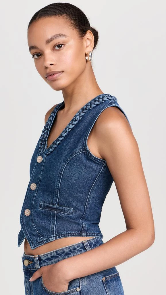 Damson Madder Isla Denim Waistcoat 3